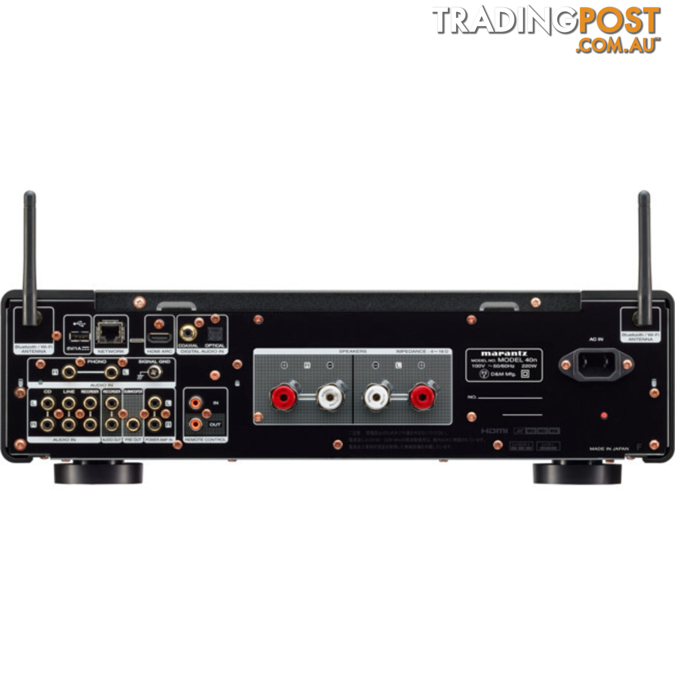 MODEL40NB 2CH 70W NETWORKED INTEGRATED AMPLIFIER STREAMING BUILT-IN / MODEL 40N BLACK