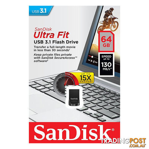 CZ430-64GB USB3.0 FLASH DRIVE 64GB ULTRA FIT - photo 4 of 4