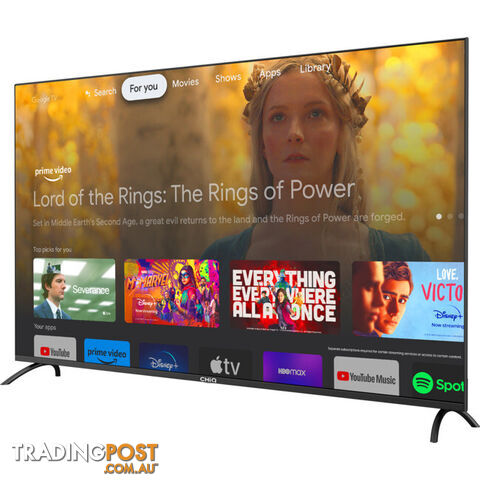 U55G7PG 55" LED 4K UHD GOOGLE TV FRAMELESS - photo 2 of 9