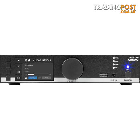 MFA216 2X 80W @ 4 OHM- 160W @ 70/100V ALL-IN-ONE AUDIO SOLUTION