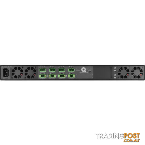 QX4150 4X 150W CLASS D POWER AMPLIFIER 4O-16O, 2 CH 300W 70V-100V, ANALOGUE INPUT - photo 4 of 4