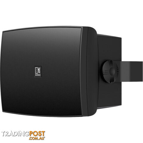 WX802OMK2B BLACK 8" 2WAY OUTDOOR SPEAKER U-BRACKET -100V / 16 OHM- IP55