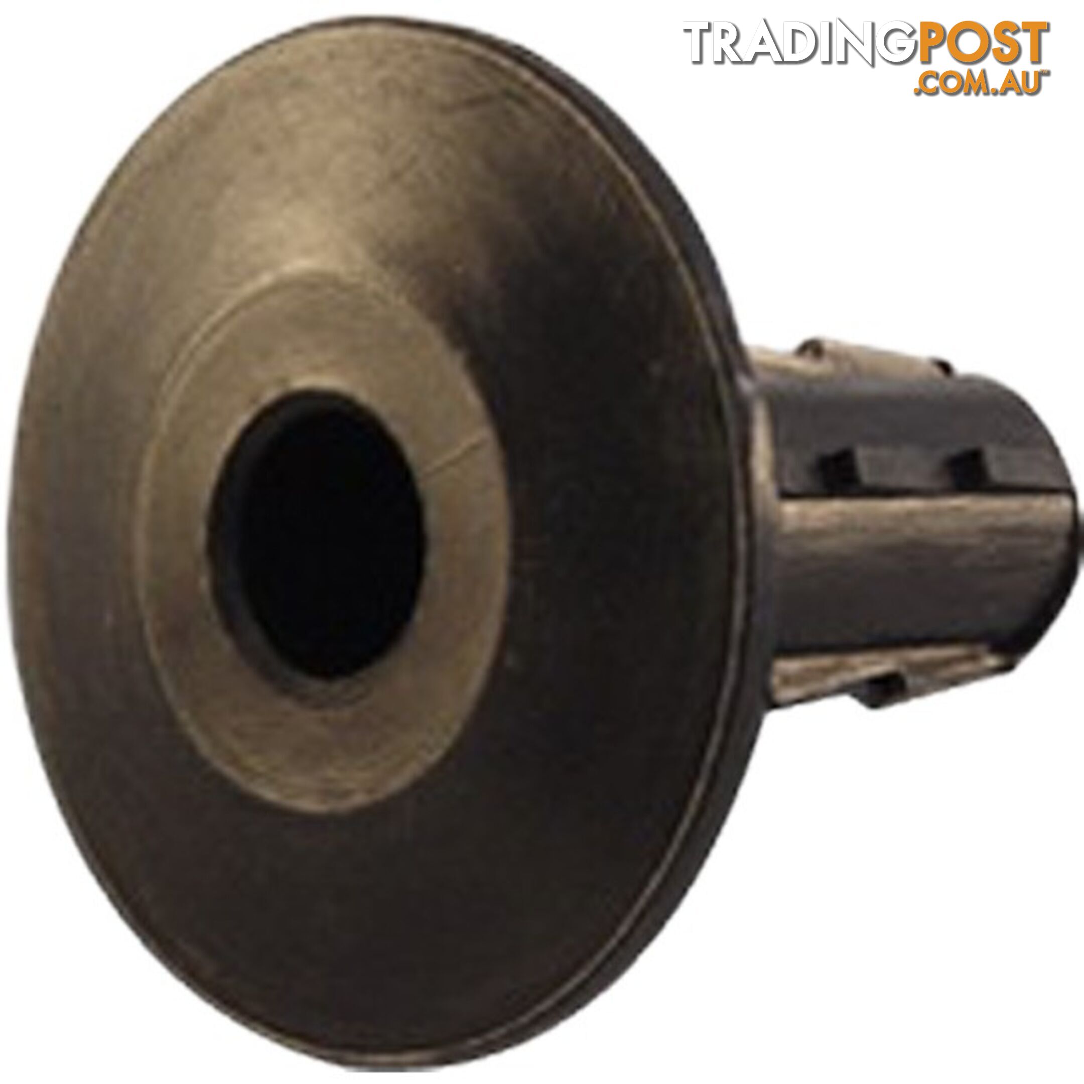 8FTBB 8MM RG6 FEED THRU BUSHING BLACK