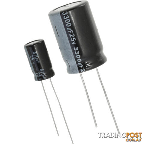 RB330-63 330MF 63V RB RADIAL CAPACITOR 105DEGREE RATING