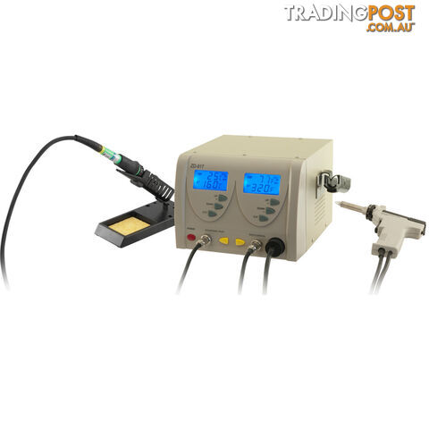 ZD917 SOLDERING/ DESOLDERING STATION 2-IN-1 / DUAL LCD DISPLAY