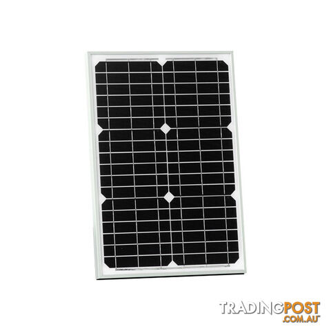 SYM20W SYMMETRY 20W 12V SOLAR PANEL MONOCRYSTALLINE AND JUNCTION BOX