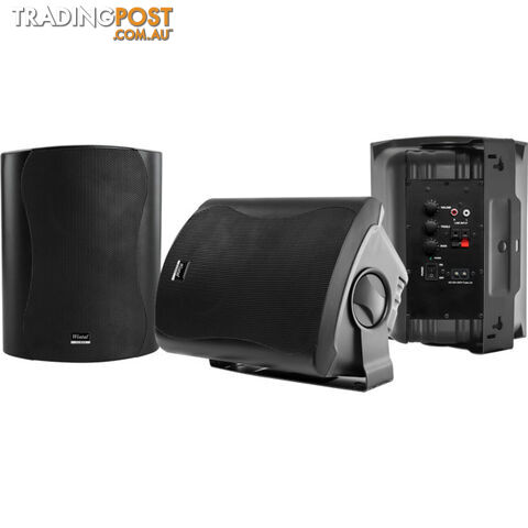 CLASS6AB 6.5" ACTIVE BOX SPEAKERS BLACK WINTAL 60W RMS 130W MAX