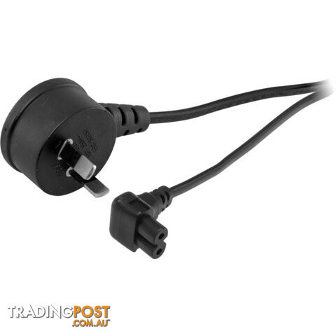 R720ACR 2M 240V AC MAINS FIGURE 8 IEC-C7 RIGHT ANGLE BOTH ENDS