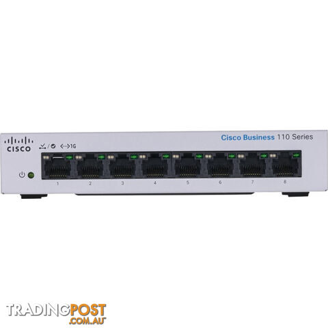 CBS110-8T-D CISCO 8 PORT UNMANAGED SWITCH