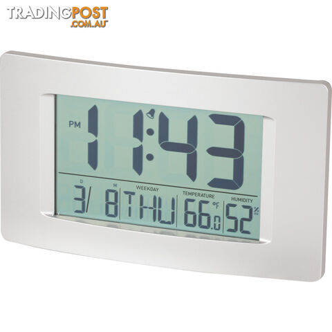 XC0225 LCD CLOCK WITH TEMPERATURE CALENDAR