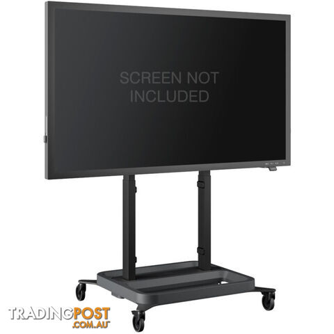 RISE5208 MOTORIZED DISPLAY LIFT TROLLEY- STANDARD WHEELS 80MM PER SEC SPEED - UP TO 86" -120KG DISPLAY - photo 2 of 9