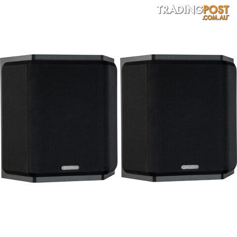 BRONZEFX-BLK SURROUND SPEAKERS BLACK