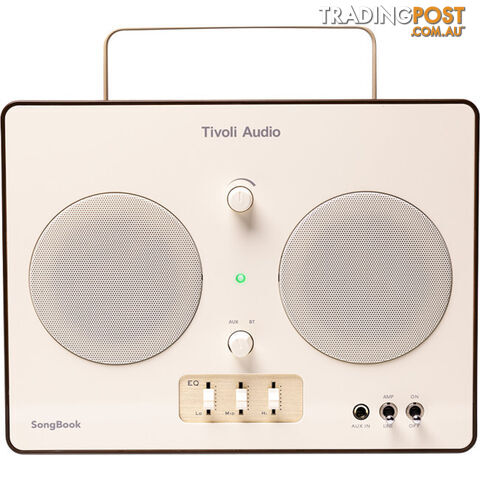 SBCRM SONGBOOK PREMIUM BLUETOOTH SOUND SYSTEM CREAM / BROWN - photo 2 of 5