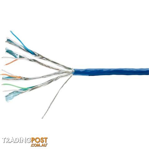 SSTPCAT6BL-305M SSTP CAT6 SOLID CABLE BLUE305M SHIELDED PER ROLL REEL - photo 2 of 2