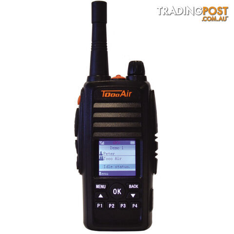 TA388 WIDE AREA HANDHELD IP RADIO +GPS DROP IN CHARGER - TOOOAIR