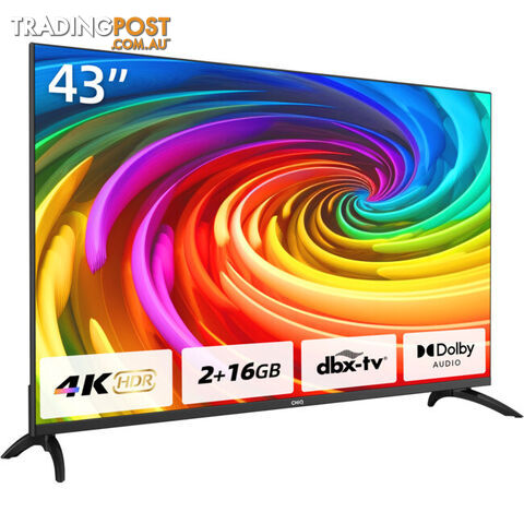 U43G7PG 43" 4K UHD GOOGLE TV FRAMELESS - photo 3 of 8