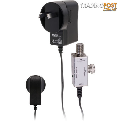 SM1203 12V DC 300MA POWER SUPPLY WITH F POWER INJECTOR