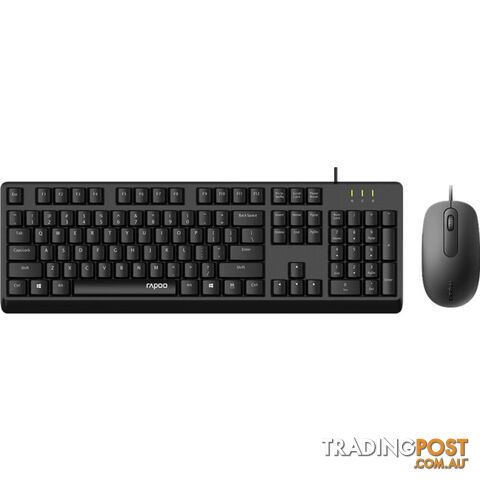 X130PRO WIRED OPTICAL MOUSE KEYBOARD RAPOO - photo 2 of 2