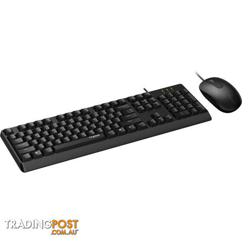 X130PRO WIRED OPTICAL MOUSE KEYBOARD RAPOO