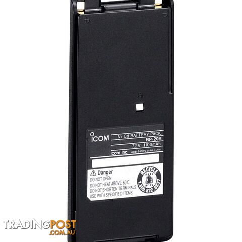 BP210N NI-MH 7.2V 1650MA SPARE BATTERY PACK ICOM
