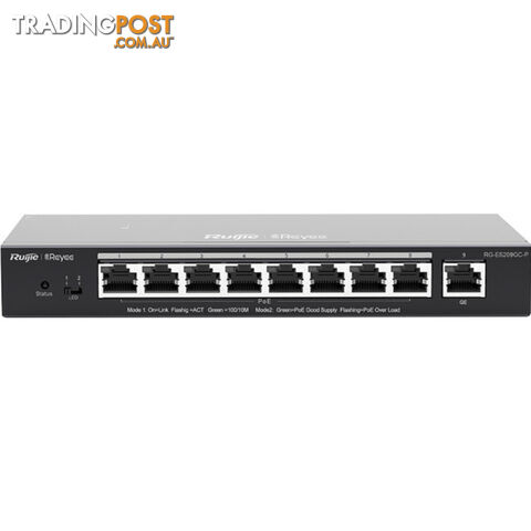 ES209GC-P 9-PORT GIGABIT SMART CLOUD MANAGED POE SWITCH - photo 2 of 3