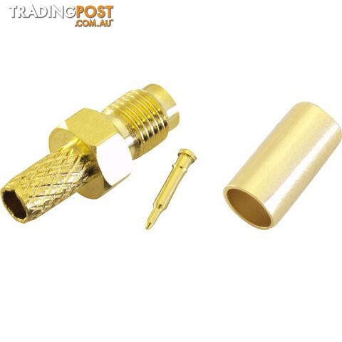 PG1626 SMA-RP INLINE CRIMP SOCKET SUIT RG58 LL195