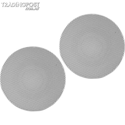 ECS4.0V2 4" EDGELESS CEILING SPEAKERS PAIR EARTHQUAKE ALUMINUM GRILLE - photo 5 of 8