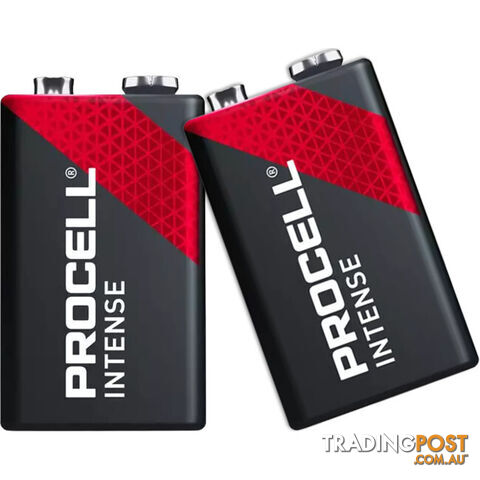PX1604 9V 12 PACK INTENSE BATTERY BULK ALKALINE DURACELL - photo 2 of 4