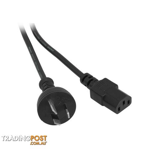 K9-1MB 1M BLACK IEC POWER LEAD IEC-C13 APPLIANCE CORD