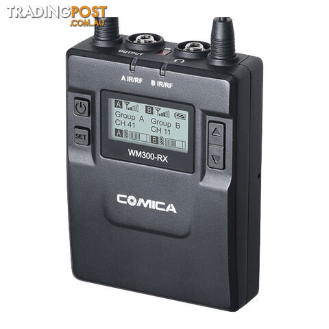 WM300A UHF WIRELESS MICROPHONE WITH DUAL TRANSMITTER - photo 5 of 8