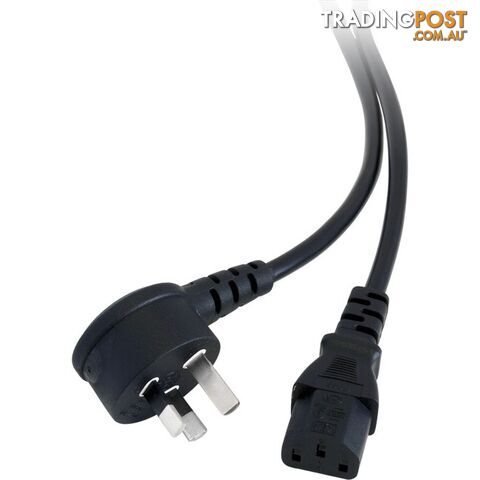 K9-0.5MTR IEC C13 POWER LEAD - 0.5M RIGHT ANGLE POWER END - BLACK