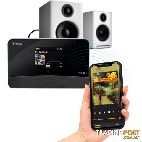 DAB20C DAB+ AND INTERNET RADIO TUNER UPNP/ DLNA FM BLUETOOTH - photo 4 of 5