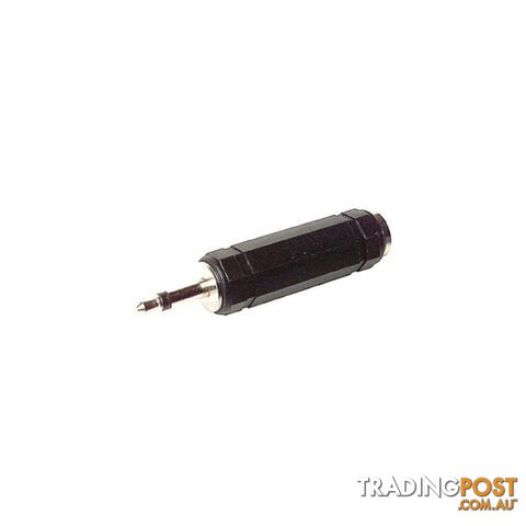 PA1032 3.5MM MONO PLUG TO 6.3MM STEREO SOCKET ADAPTER