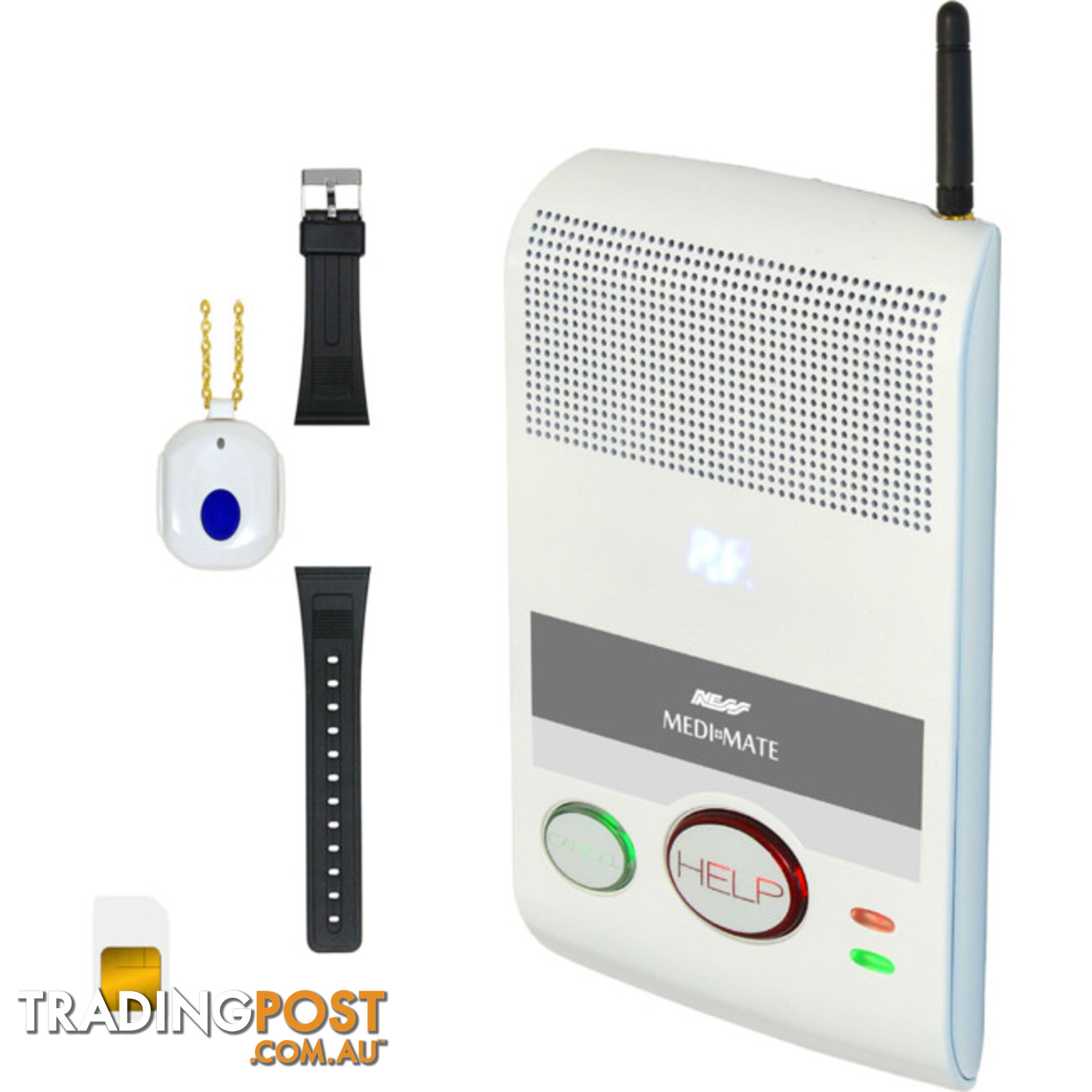 106-329 MEDICAL ALERT WITH 4G DIALLER WITH TWR MEDI-MATE