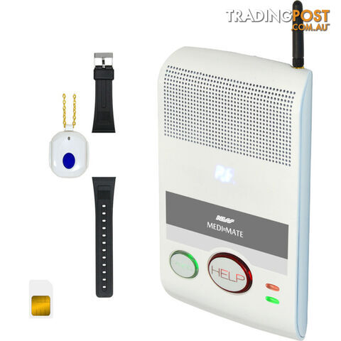 106-329 MEDICAL ALERT WITH 4G DIALLER WITH TWR MEDI-MATE