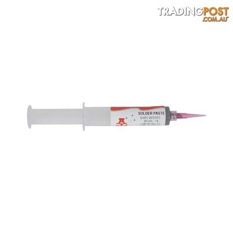 SP100 30G SOLDER PASTE TUBE/SYRINGE (SN63) 63% TIN, 37% LEAD