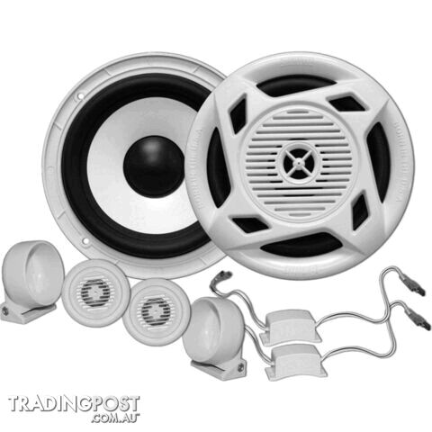 MC5 MARINE GRADE SPEAKER SET WATERPROOF CROSSOVER SPEAKERS