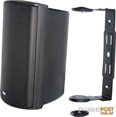 AWS502B 5.25" INDOOR/OUTDOOR SPEAKERS PAIR BLACK EARTHQUAKE