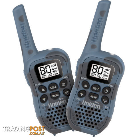 UH45CB-2 80CH 0.5W UHF HANDHELD CB 2PK WITH KID-Z MODE