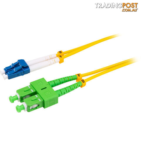 FP7695 5M SM SCA-LC FIBRE PATCH LEAD OS2