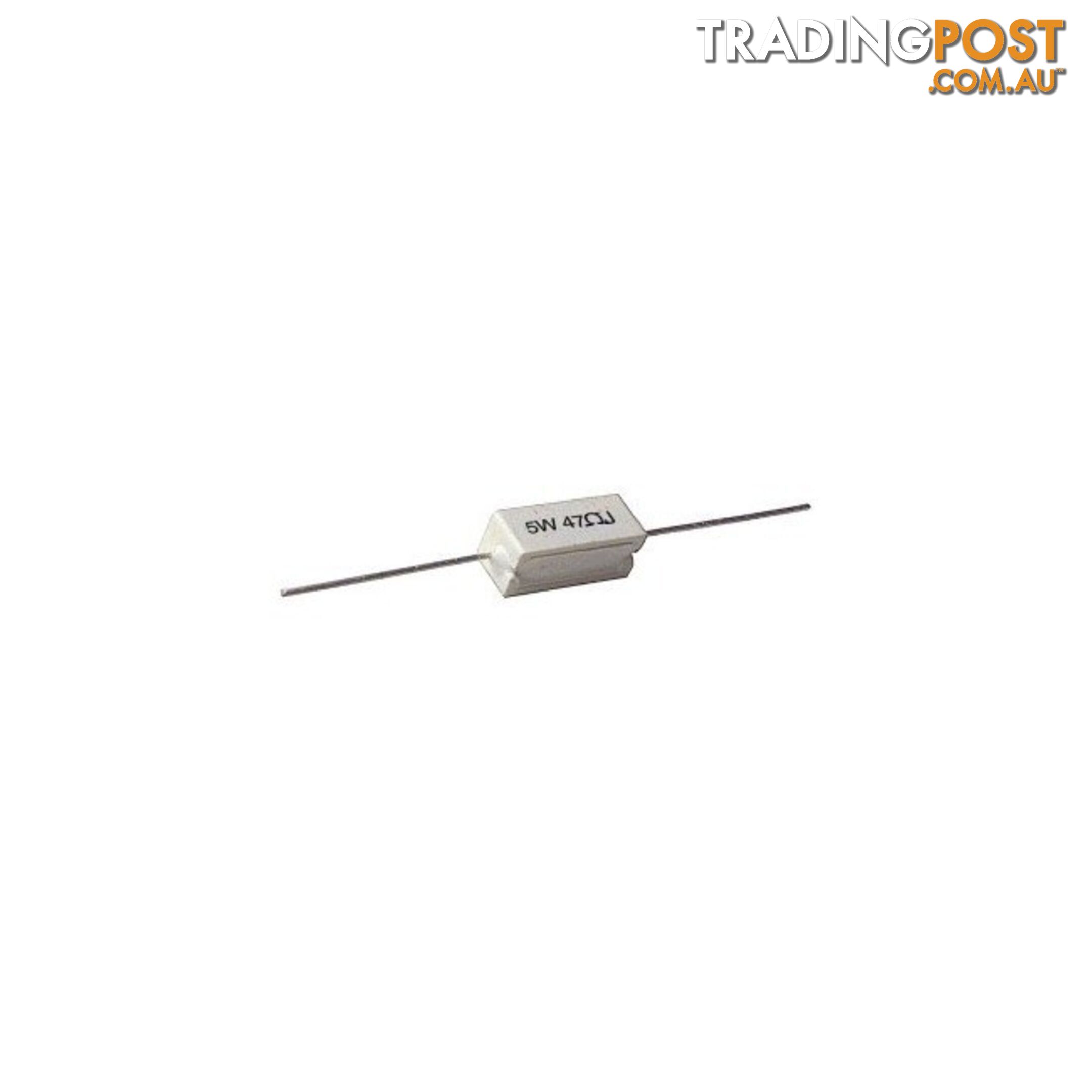 PW5-3R9 3R9 OHM WIREWOUND RESISTOR PW5 3.9 OHM 5 WATT