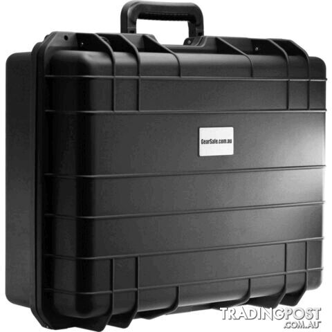 GS020B BLACK 515X 415X 200 PROTECTIVE CASE WITH FOAM GEARSAFE