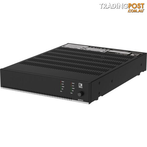 SCP212 COMPACT DUAL CHANNEL POWER AMPLIFIER 2 X 120W STEREO AT 4 OHM 1 X 240W AT 100V - photo 2 of 3