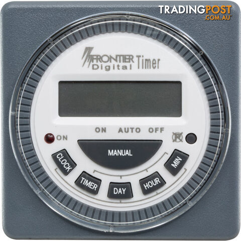 DT724 7 DAY VERSATILE DIGITAL TIMER 24V DC / AC OPERATION