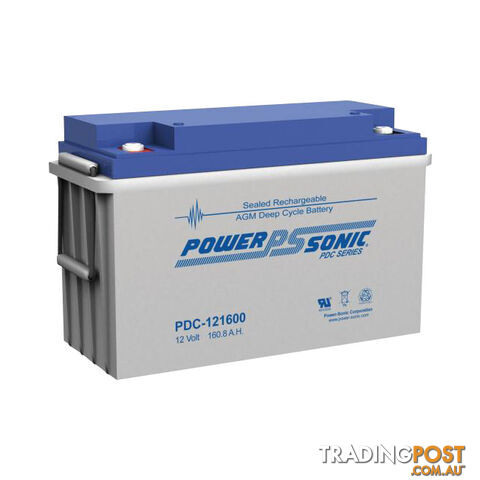 PDC121600 12V 160AMP AGM DEEP CYCLE SLA T11 TERMINAL