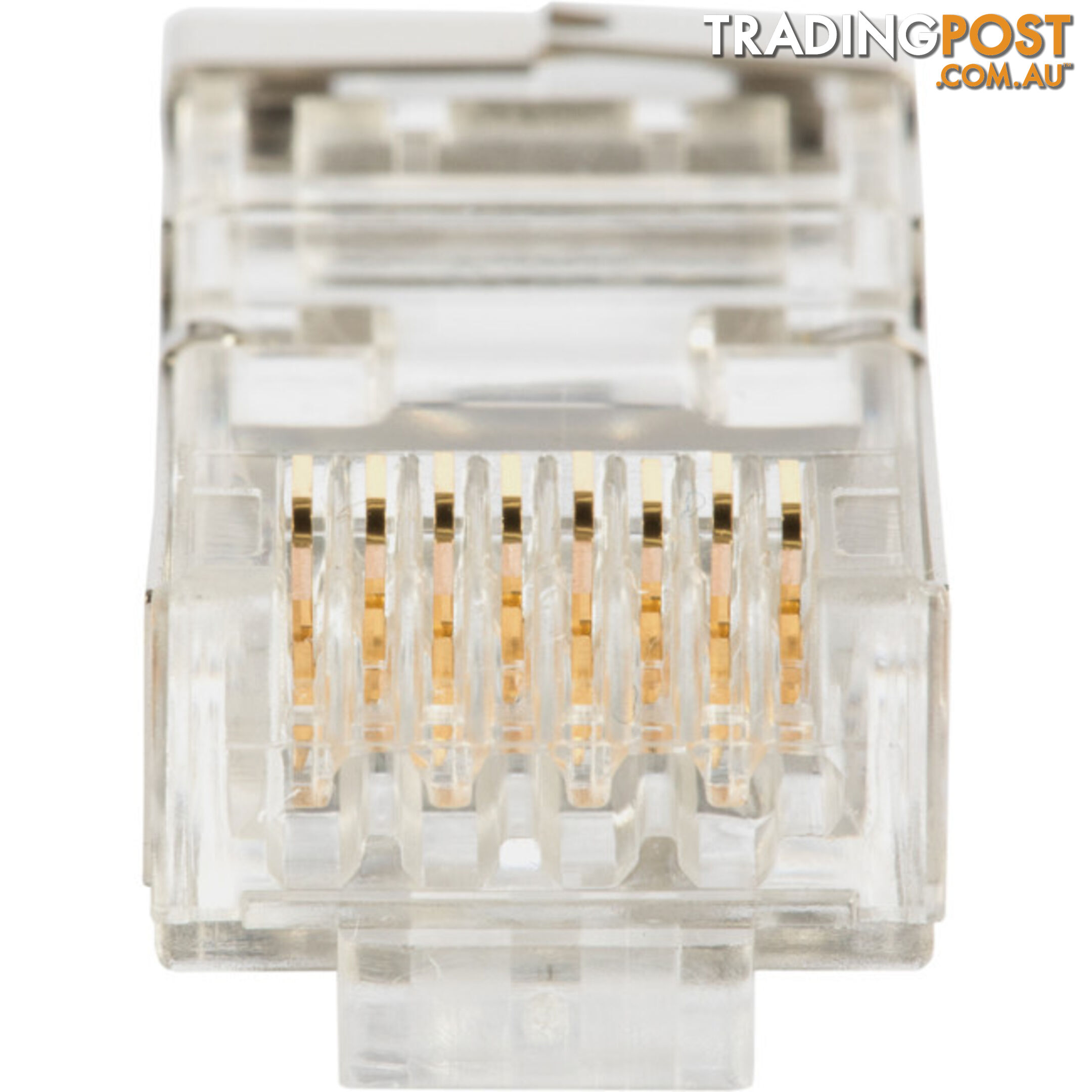 T3SPSC6S-50 STP CAT6A/6 SOLID SNAP PLUG WITH COPPER STRIP RJ45 SHIELDED 1.2MM PACK OF 50