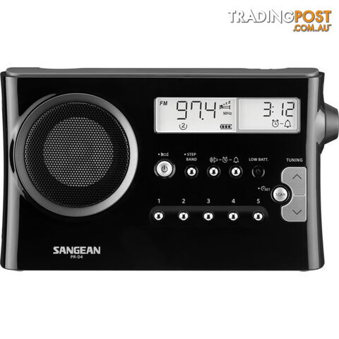 PRD4BK AM/FM PORTABLE RADIO BLACK - photo 2 of 8