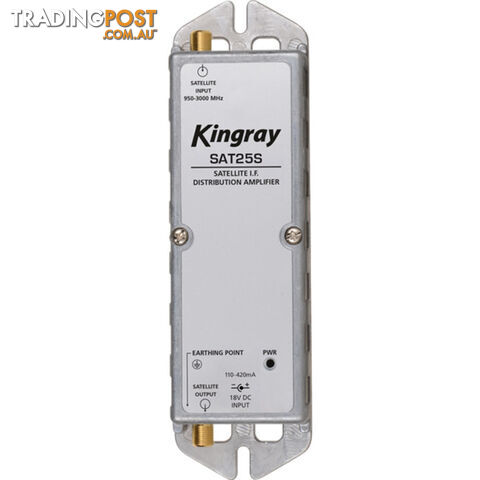 SAT25S SINGLE INPUT SATELLITE AMP FOXTEL APPROVED# F30948