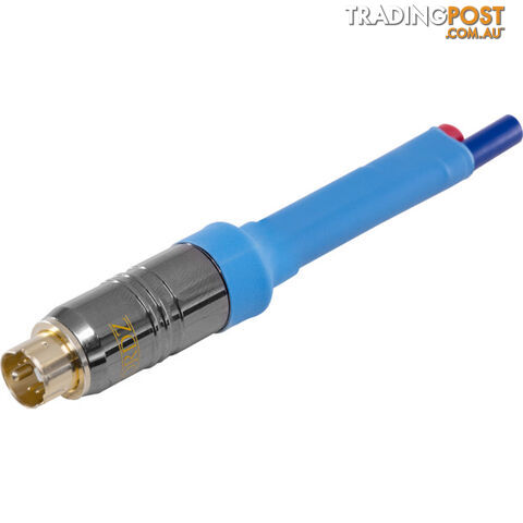 KPDPREMSVID 4 PIN PREMIUM MINI DIN S-VIDEO PLUG GOLD - photo 2 of 2