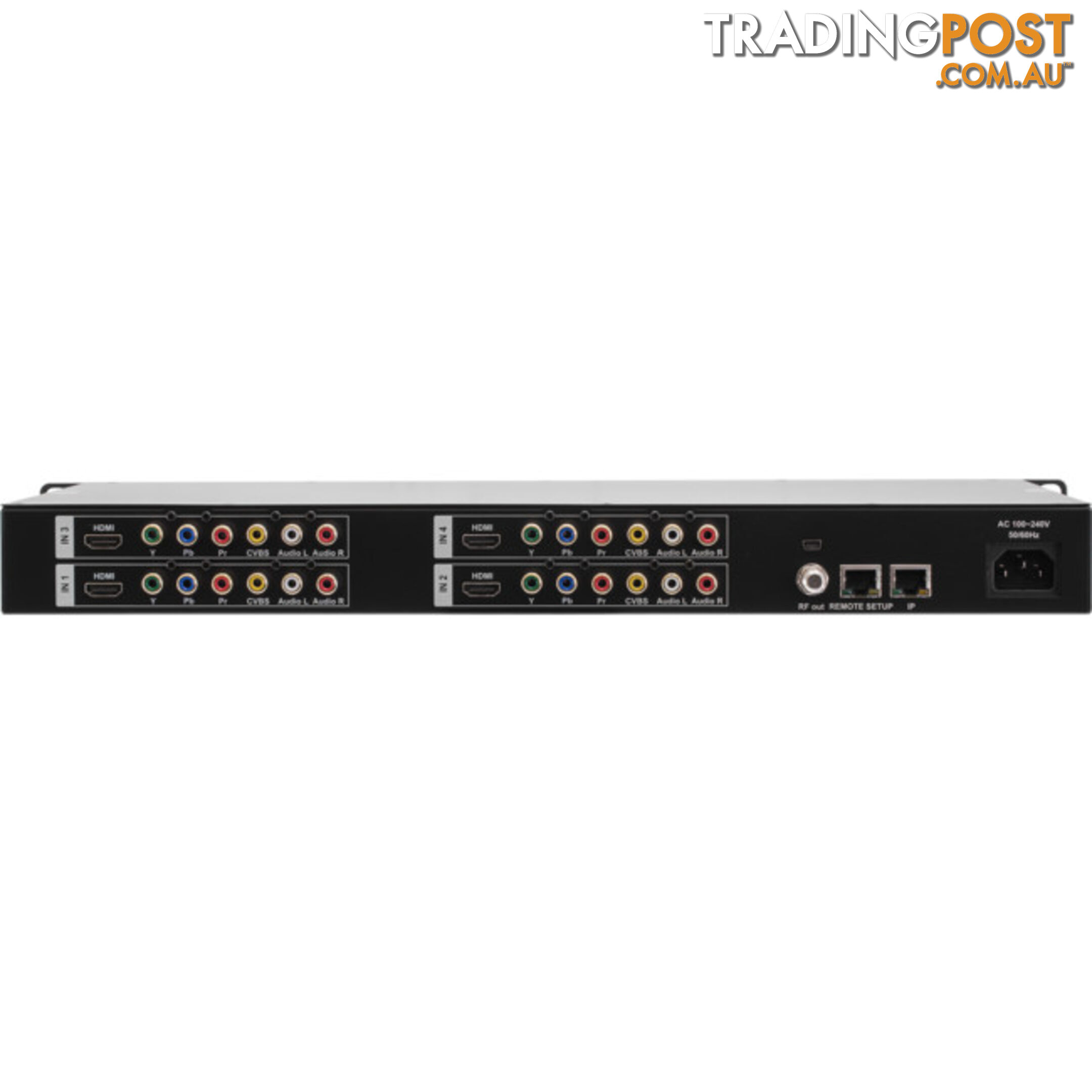 HD4002DM QUAD INPUT HD MODULATOR DVB-T MPEG2/4 RESILINX